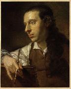 Johann Zoffany Self portrait oil painting on canvas